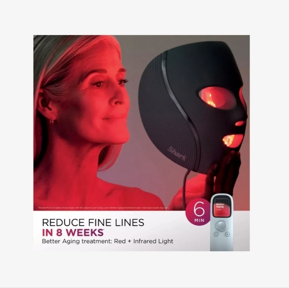 🍉 NEW Shark CryoGlow Face Mask Set - Picture 2 of 4